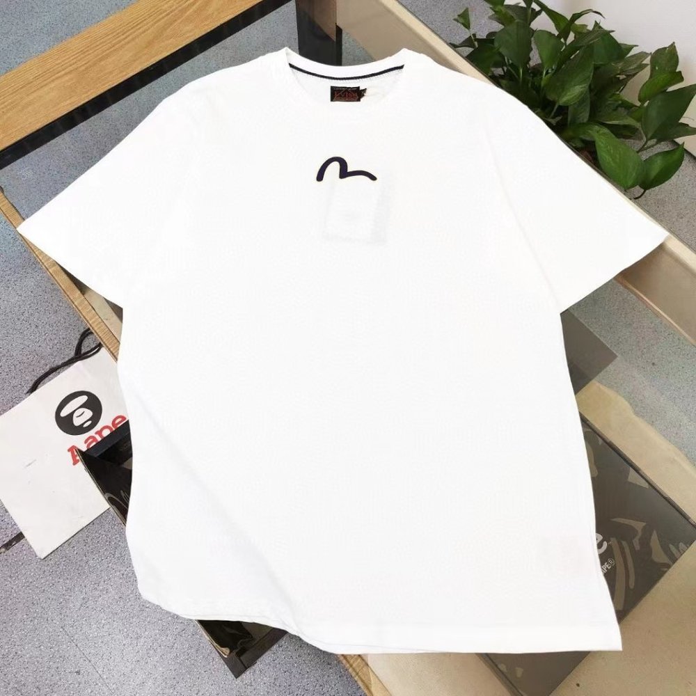 EVISU printed T-shirt White